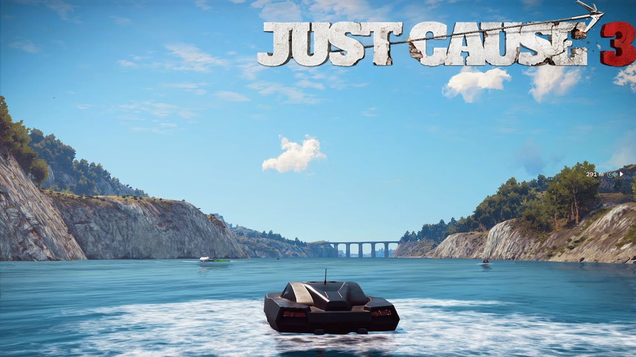Just Cause 3 Secret Super Boat 