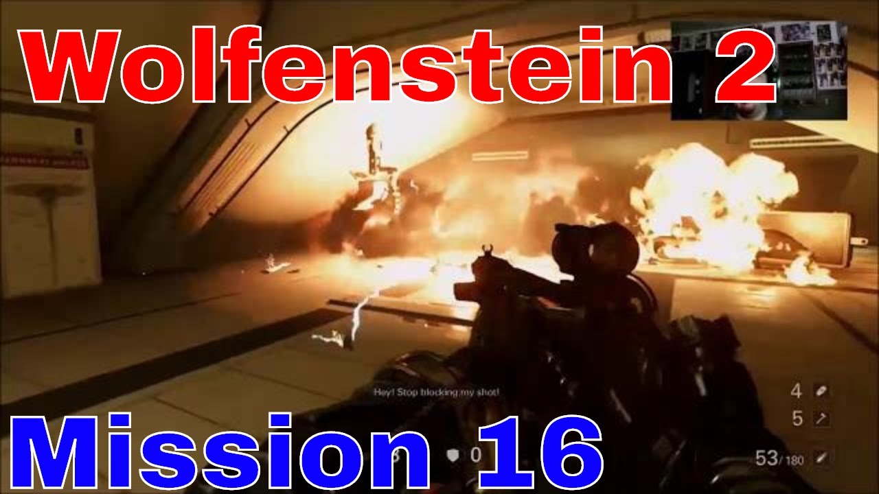Wolfenstein 2 Mission 16 - Venus