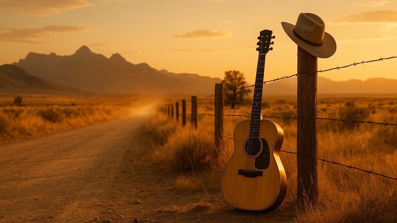Dust and strings 🎸 | cinematic country instrumental for relaxation and focus (30 min)