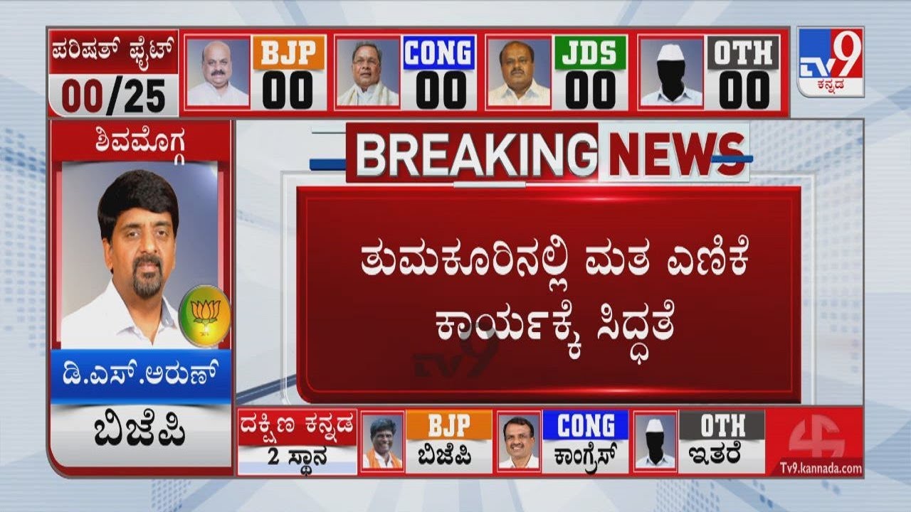 Karnataka MLC Election Results 2021: Preparations Underway At Tumakuru For Counting Of Votes