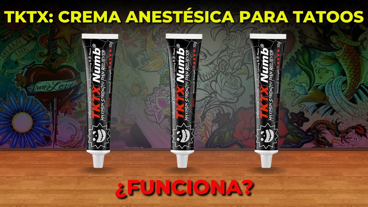 Descubre el Truco de las Cremas TKTX (TATTOOS SIN DOLOR)
