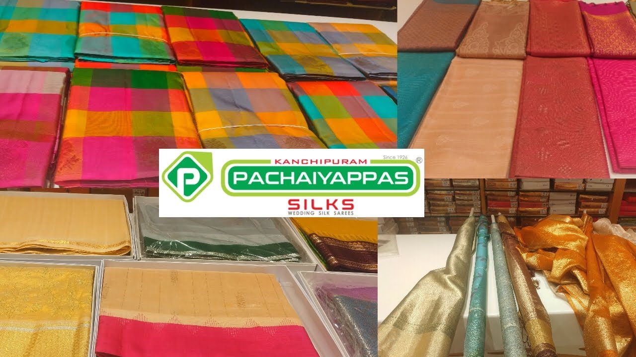 T Nagar Pachaiyappas Silks Navaratri collections|| Pure Soft Silk || Tussar|| Organza ||Uppadam Silk