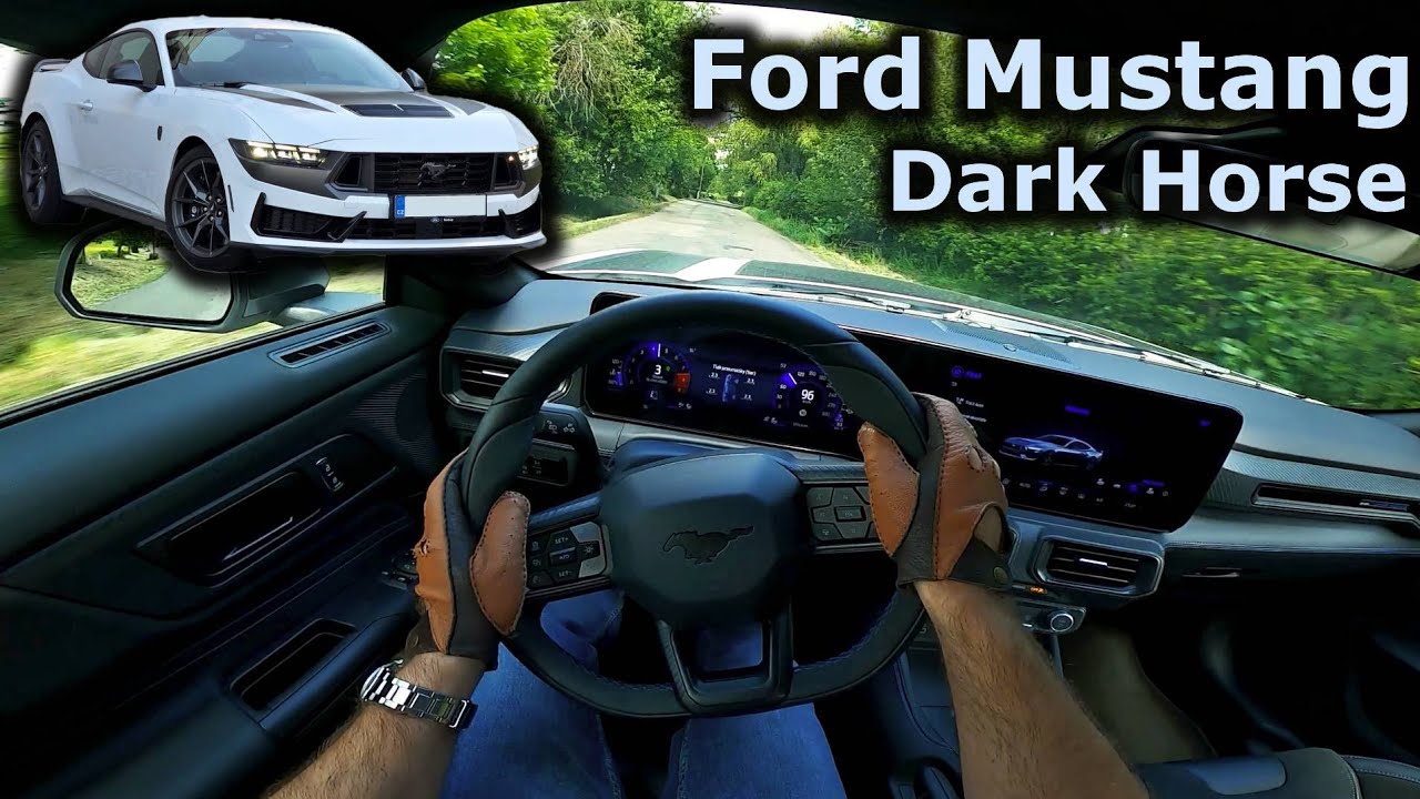 Ford Mustang Dark Horse POV | The Sound of This V8 Will Give You Chills (Manual Shifting ASMR)