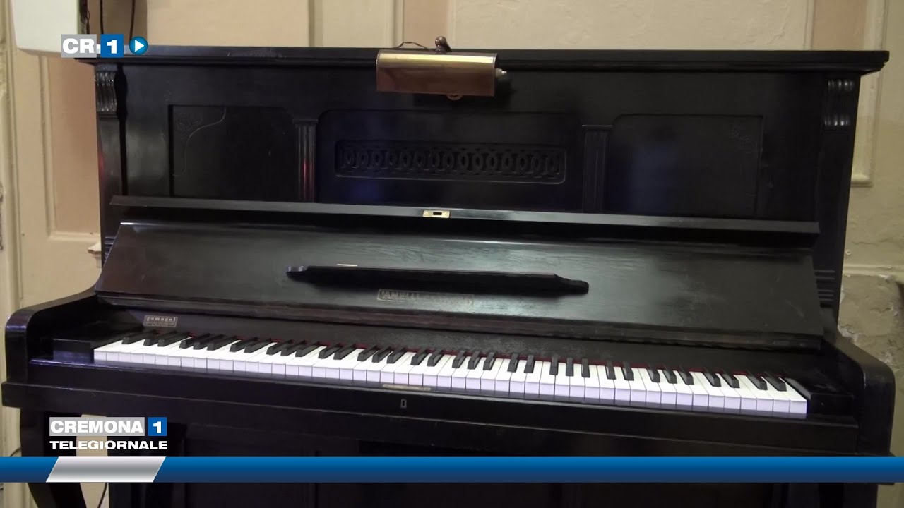 A Cremona il ritorno di un pianoforte Anelli donato alla Biblioteca