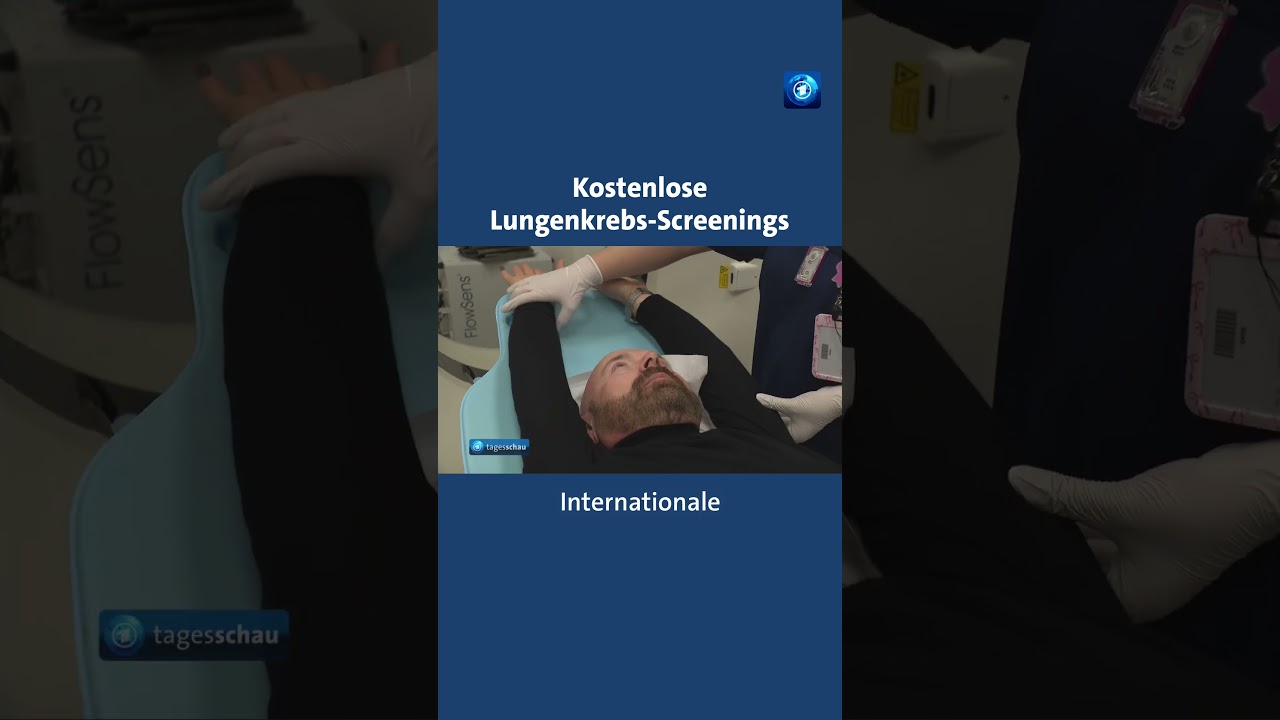 Kostenloses Lungenkrebs-Screening f&uuml;r &auml;ltere Raucher #tagesschau #nachrichten #news #rauchen #krebs