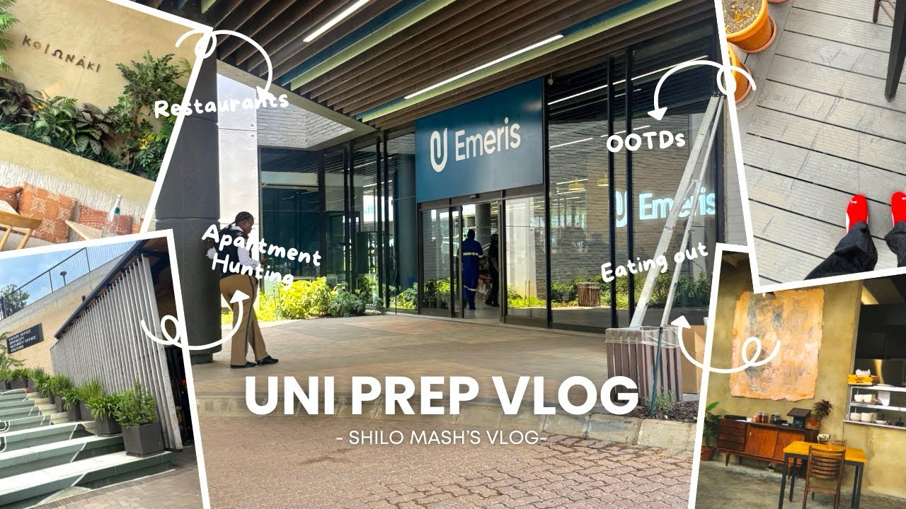 Uni Prep Vlog | First Year Student + Accommodation Hunting | South African YouTuber