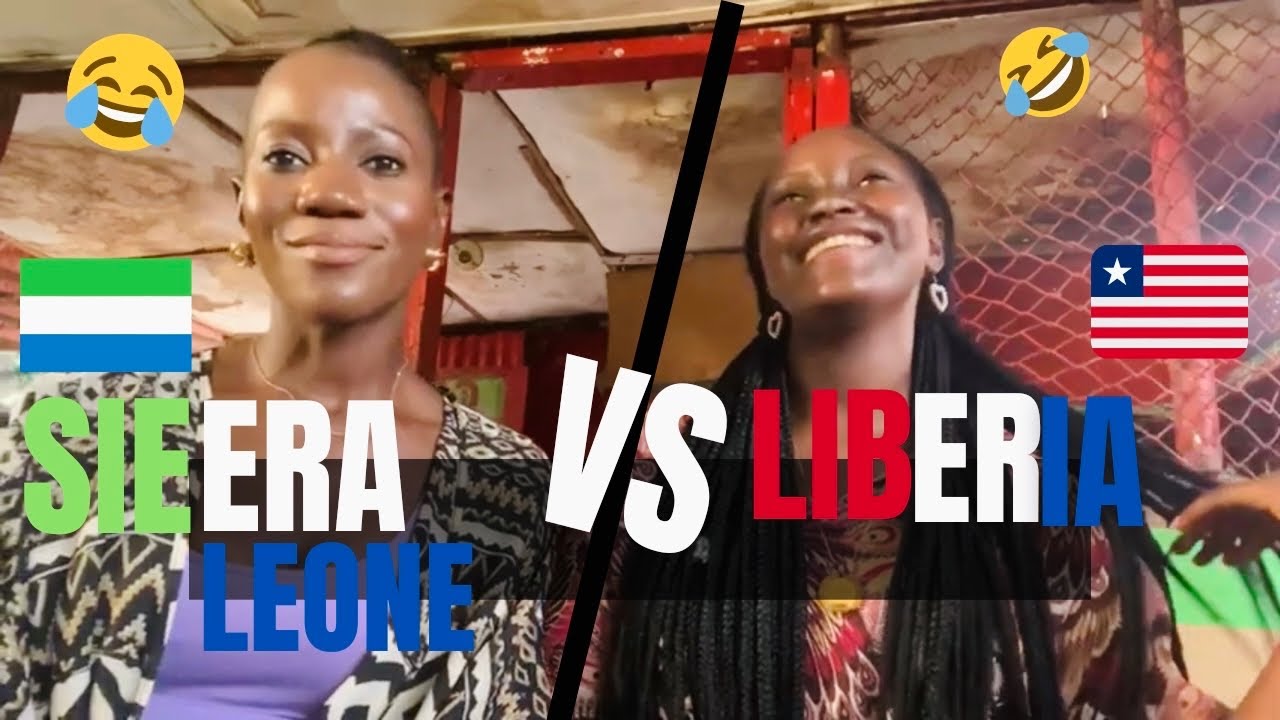 Sierra Leone Slang VS Liberia Slang Challenge/ Shocking 😱