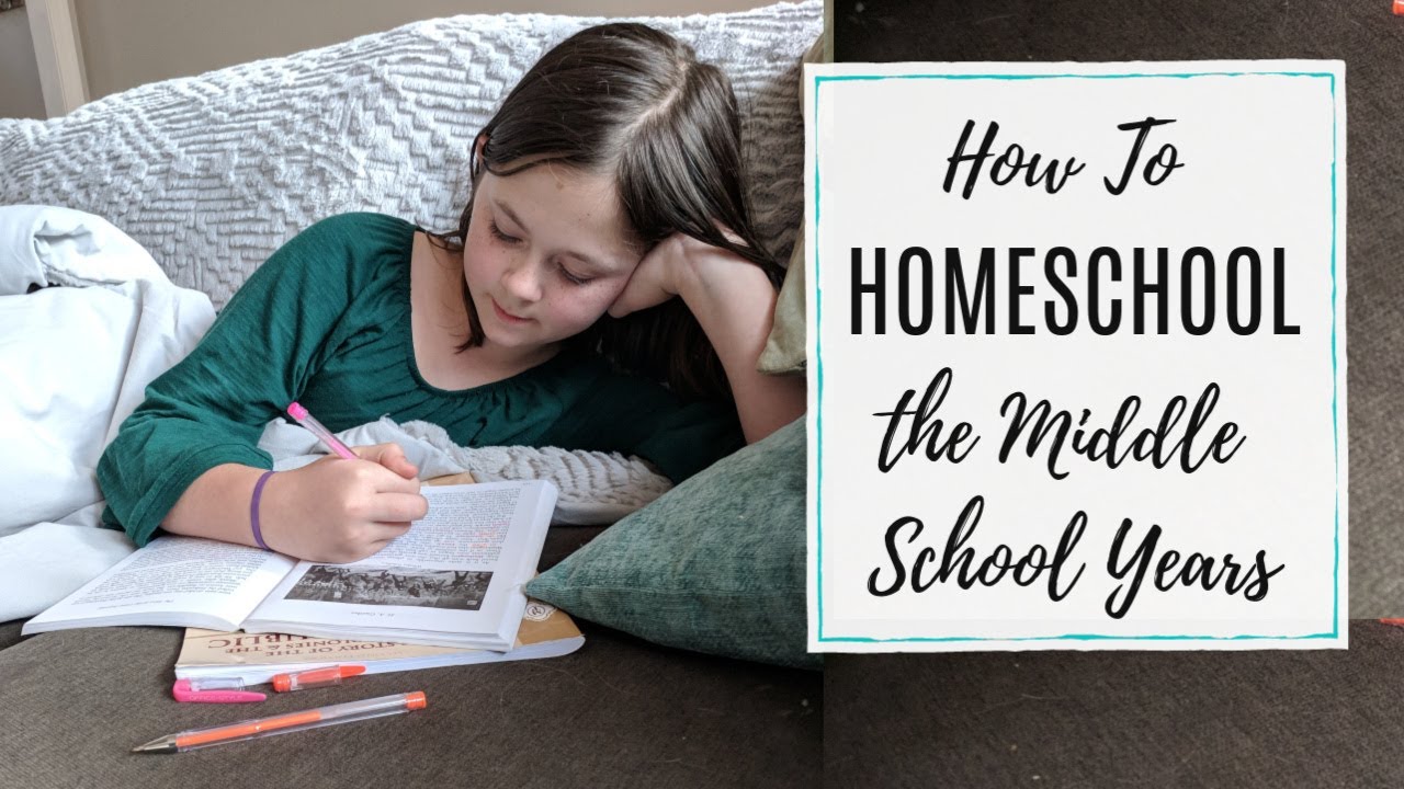 Homeschool Middle School || Advice from a Mom of Five