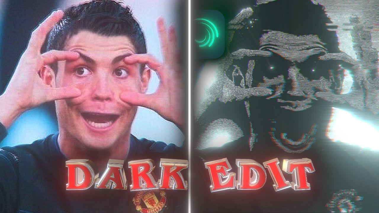 This is how to make CREEPY Dark images in Alightmotion 🤯 (+preset)