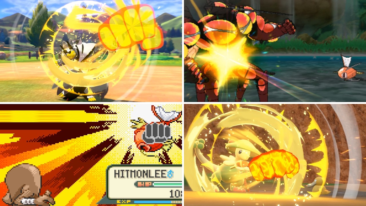 #264 Focus Punch - Gen 3-9 Pok&eacute;mon Move