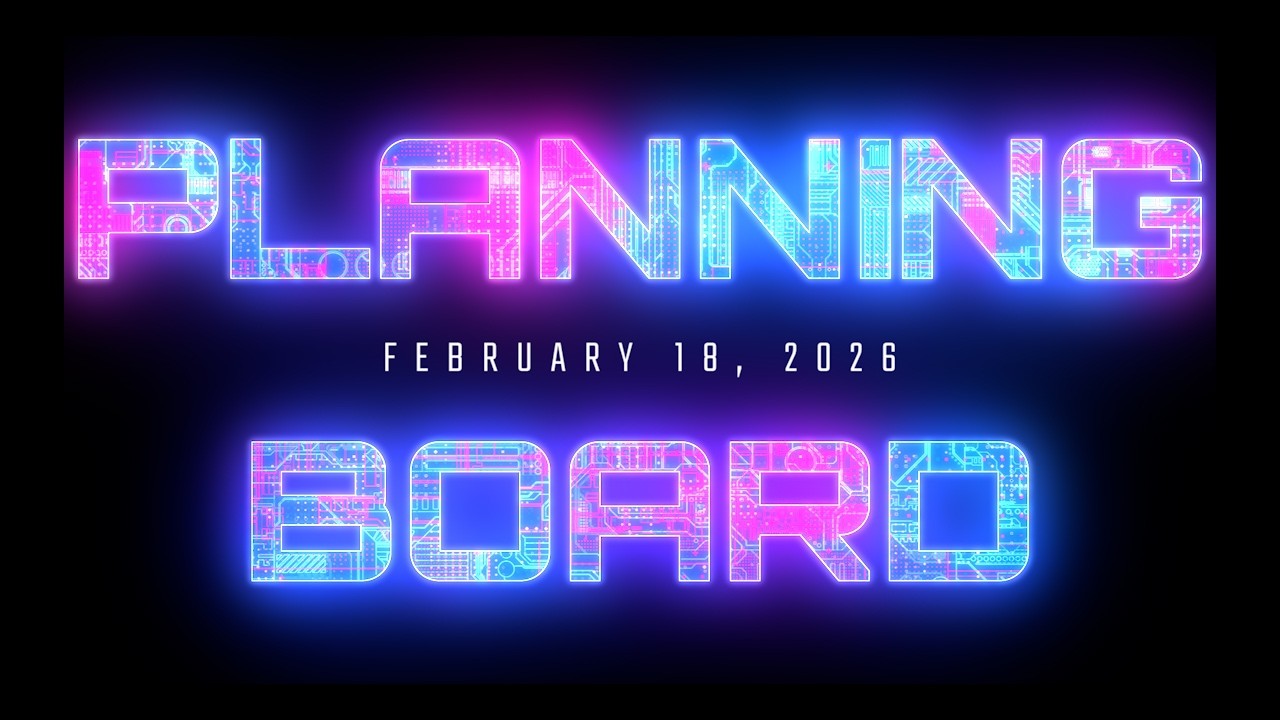 Planning Board Meeting February 18, 2026
