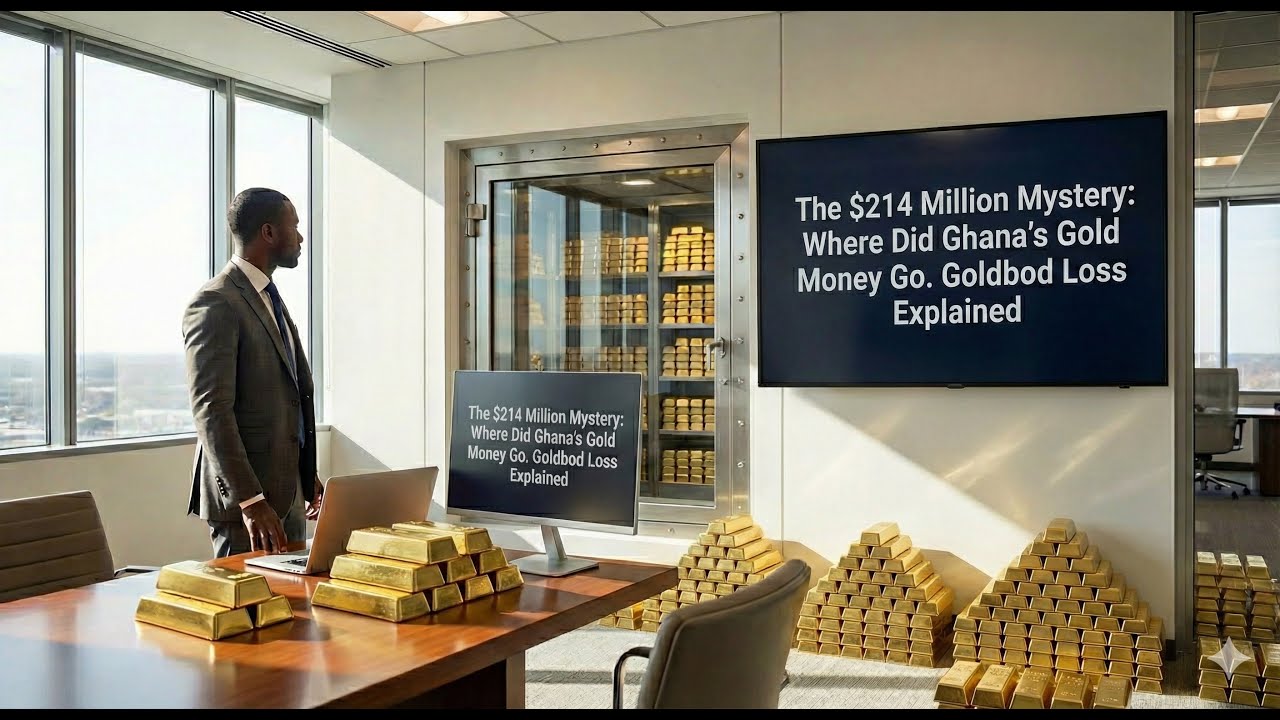 Goldbod Loss Explained: The $214 Million Mystery: Where Did Ghana&rsquo;s Gold Money Go.