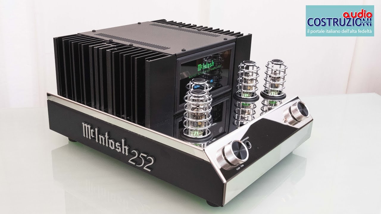 McIntosh MA252 Test di Sbisà www.audiocostruzioni.com HD