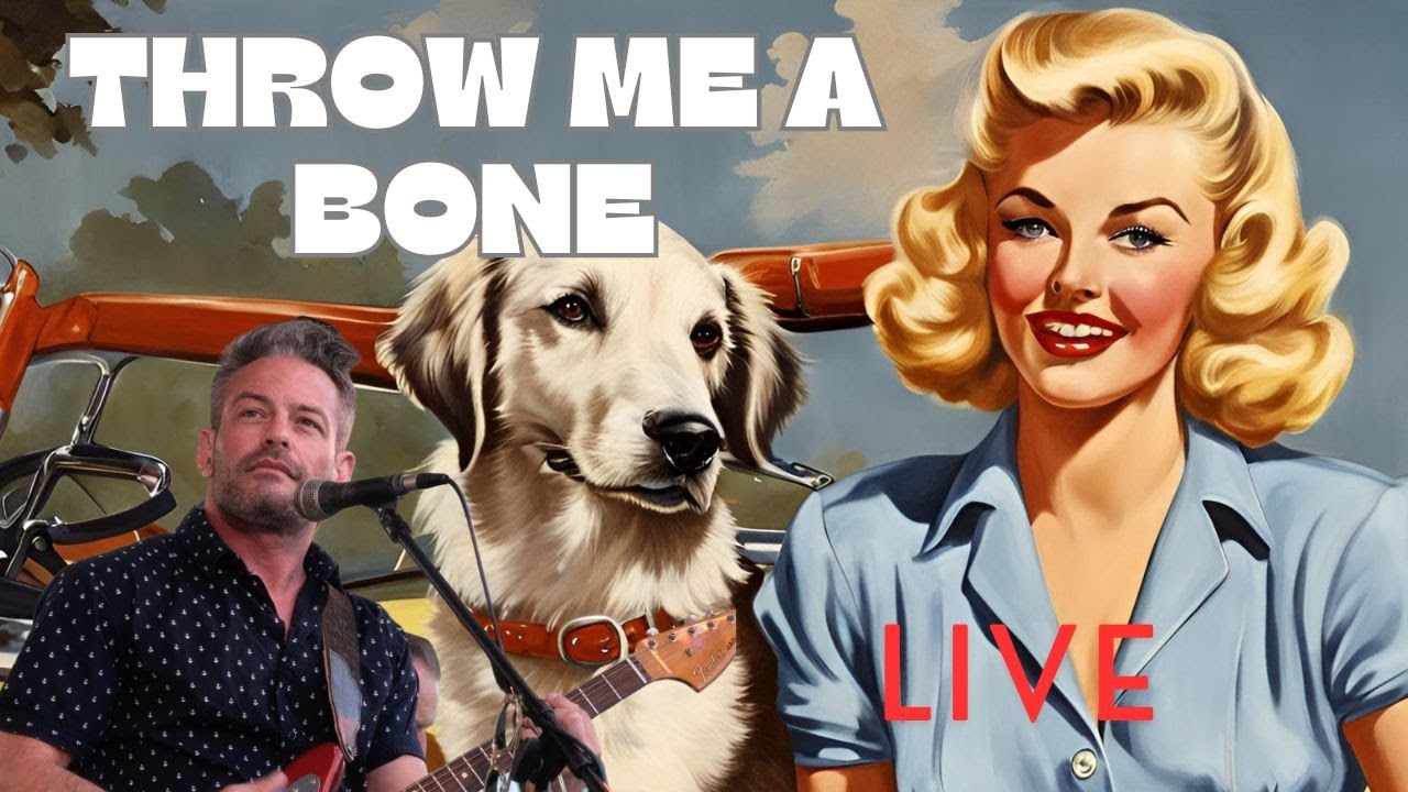 Throw Me a Bone - Ry Bradley with Tommy Harkenrider - Original song - Live - June 2024 - Lyric Video