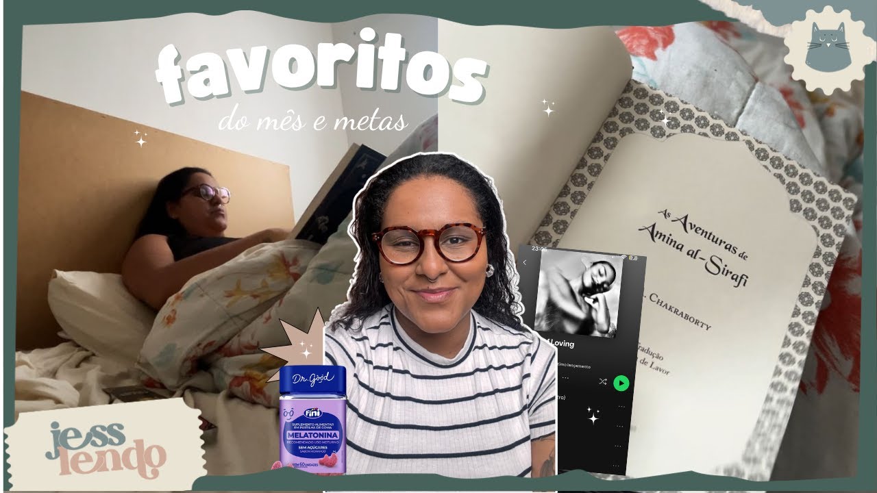 Favoritos de outubro, metas de leitura e rotina tranquila ☕| jesslendo
