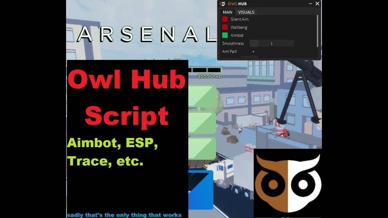 Arsenal Script | Aimbot, ESP, Trace, etc.[LuaXe]