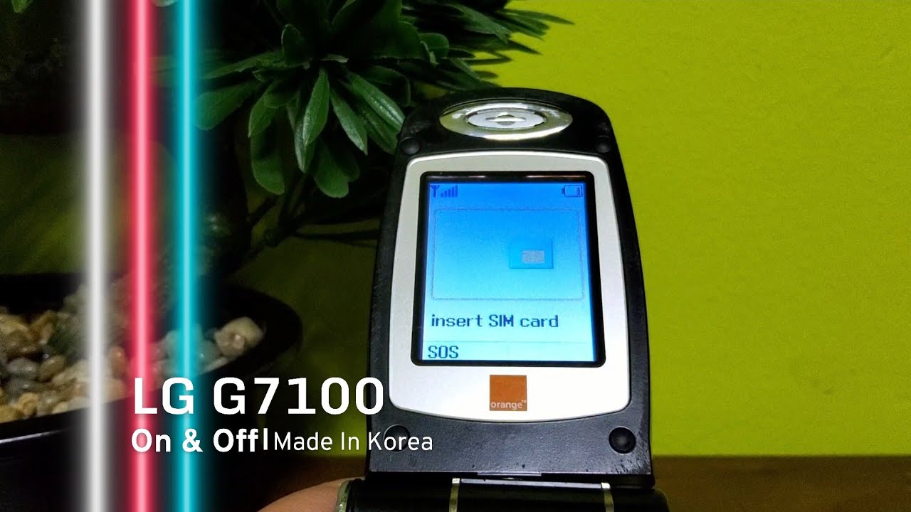 LG G7100 (Orange Greece) - On & Off