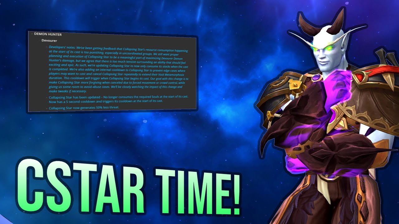 Collapsing Star is SAVED!! | Devourer Beta Patch Notes 1/21