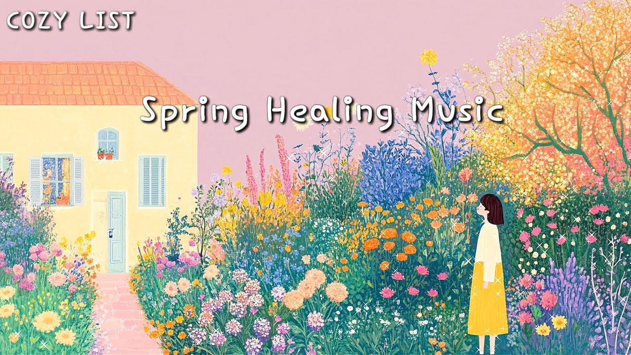 [Playlist] 봄을 담은 나의 정원 🌷 쉬면서 잔잔하게 듣기 좋은 감성 피아노 연주 모음, 기분 좋은 산뜻한 봄 피아노, 새해, 연휴 음악 Spring Piano 힐링