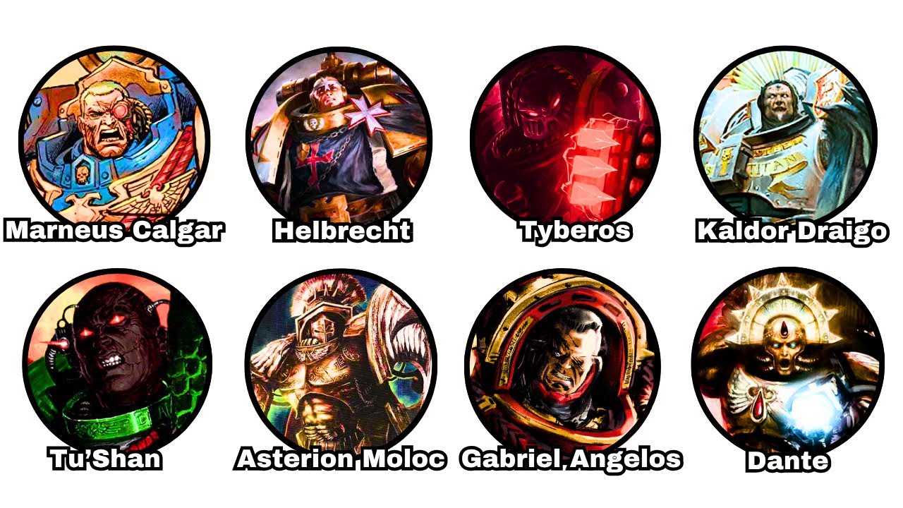 The Most Powerful Chapter Masters Explained and Ranked in 18 Minutes