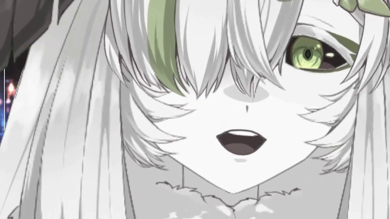 Moth Vtuber Juniper actias eat herself