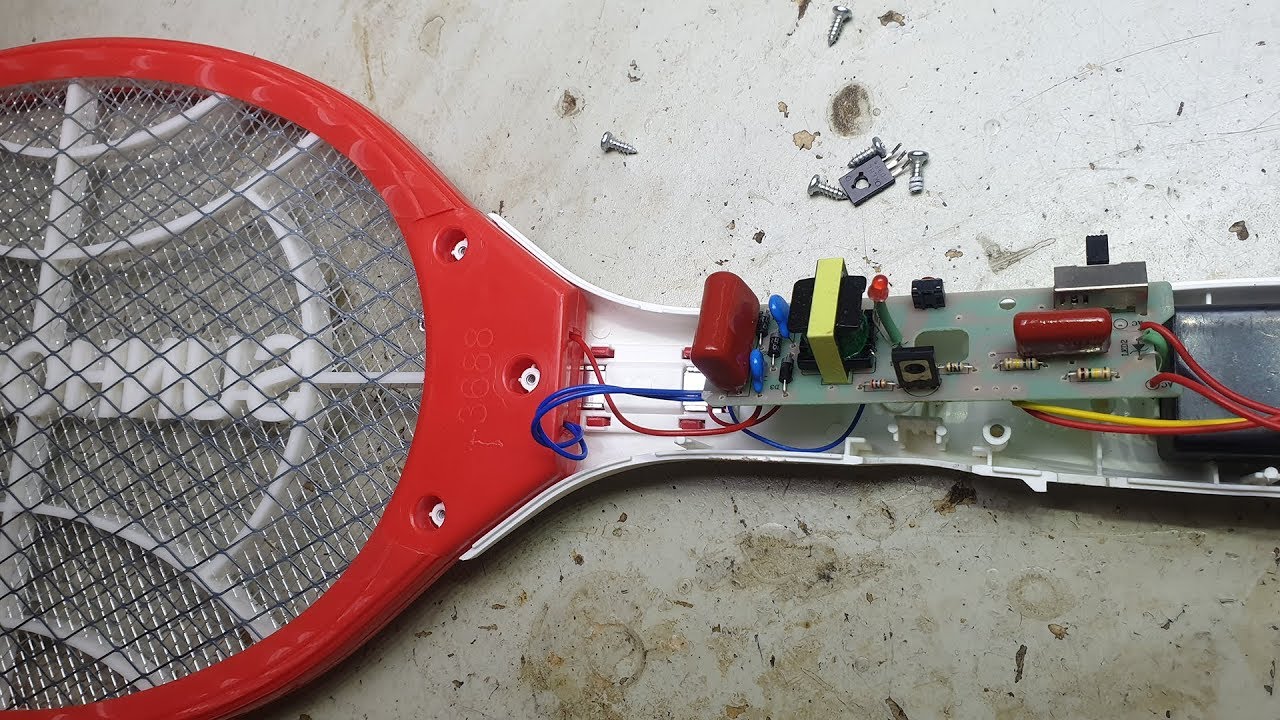 Vợt muỗi hỏng đừng vội vất đi, chỉ với 2.000đ bạn đã làm chiếc vợt hoạt động lại bình thường