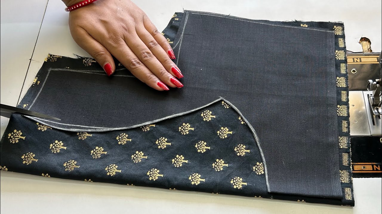Model Blouse Design Back Neck | Blouse Back Design | Cutting And Stitching Back Neck Blouse Design