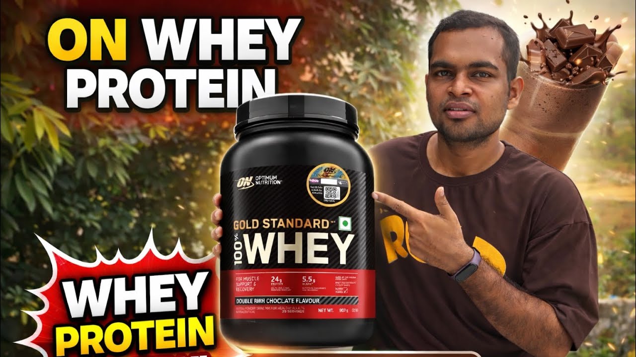 ON Whey Protein Double Rich Chocolate Review | Mixability, Taste & Bloating Test 🔥