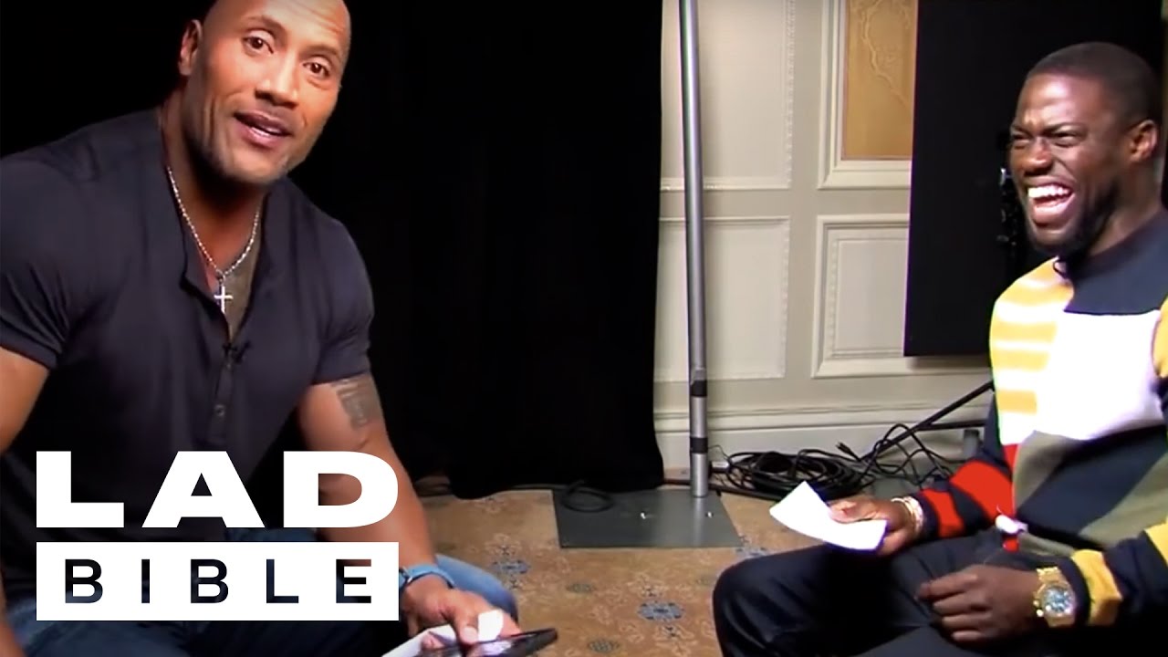 Roles Reversed -Dwayne The Rock Johnson Impersonates Kevin Hart
