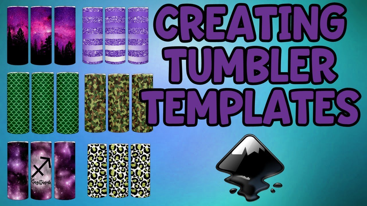 Simple ways to create Tumbler Templates in Inkscape - Create and Sell Digital Downloads