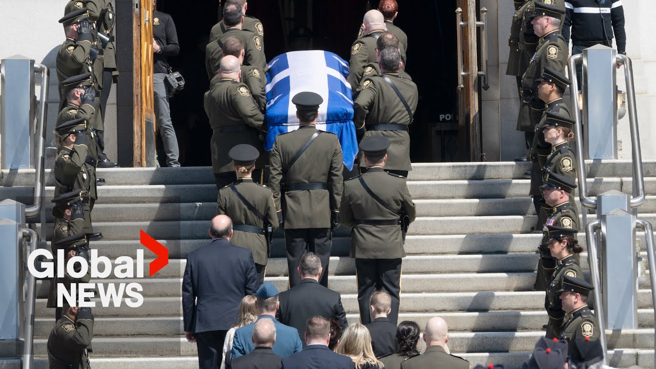 Sgt. Maureen Breau funeral: Solemn service for Quebec police officer killed in line of duty | FULL