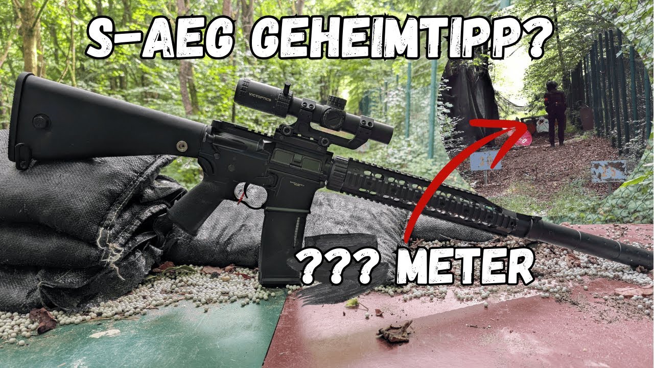 Wie weit schie&szlig;t eine 420&euro; Airsoft S-AEG? | Begadi Sport MOD 25