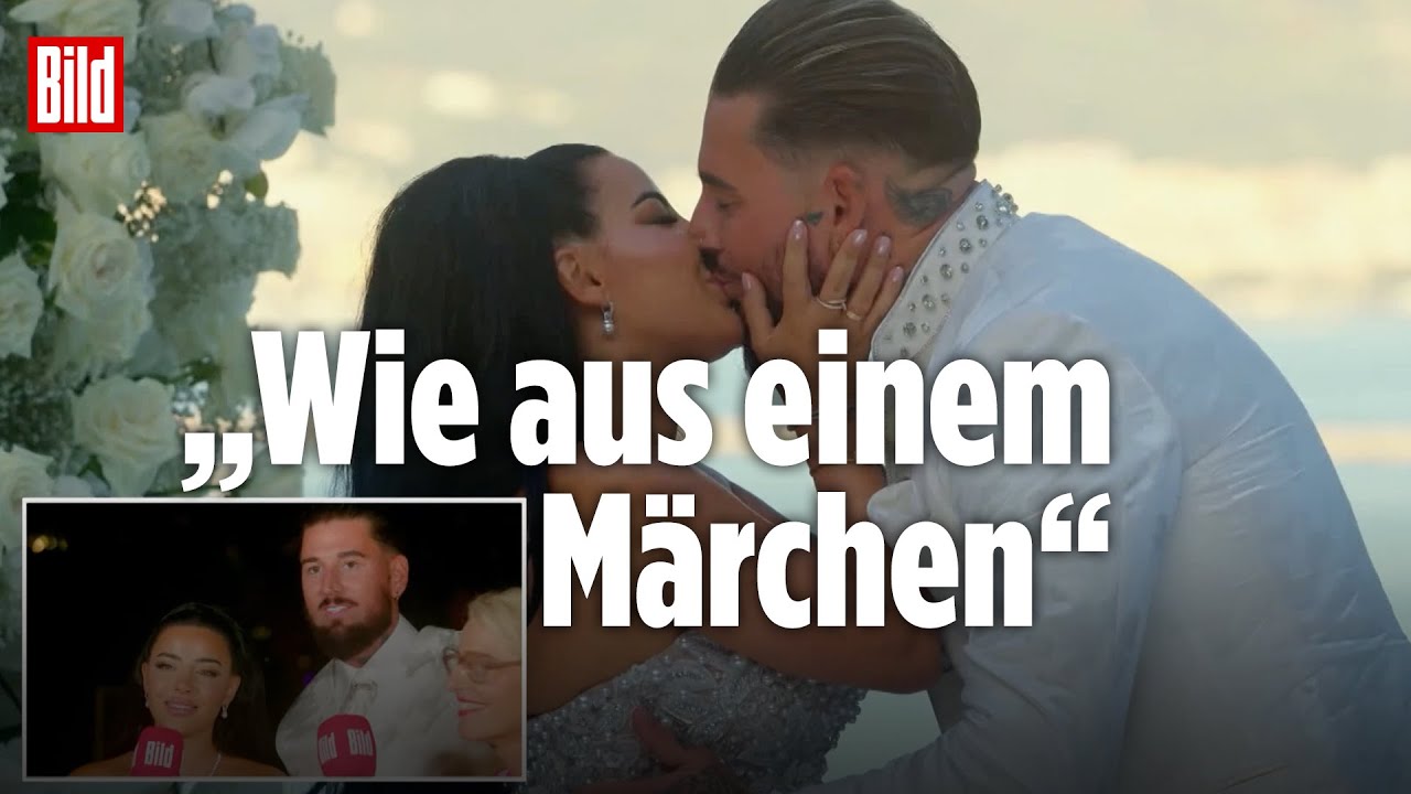 Leyla und Mike reagieren auf ihre schönsten Hochzeits-Momente | Die Heiters – jetzt wird geheiratet
