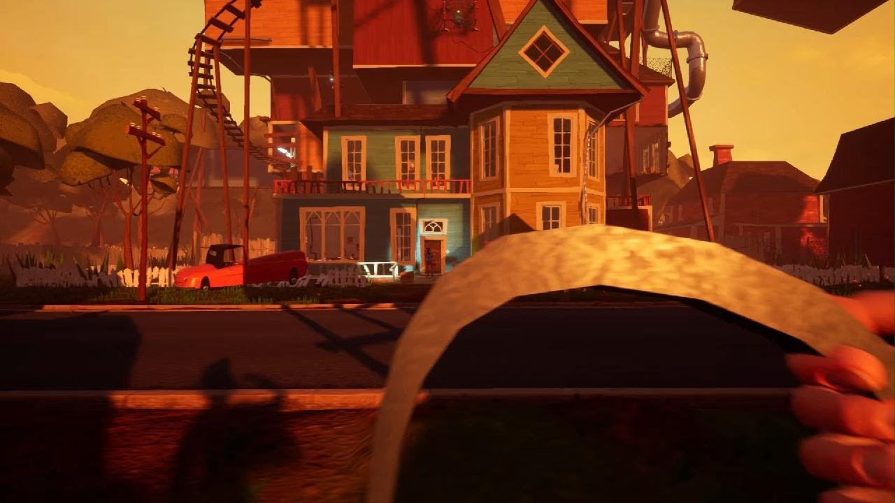 Hello Neighbor playing it part2