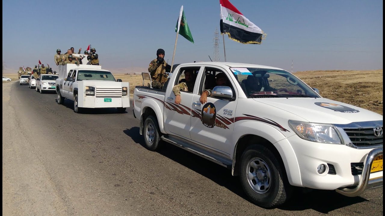 حرس نينوى يتوجه الى المحور الشمالي للمشاركة بعمليات التحرير