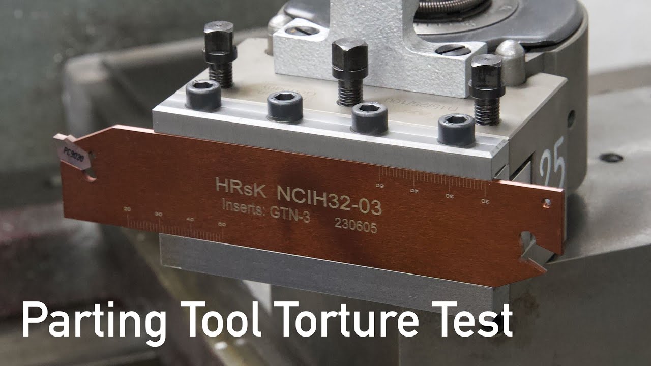 Making A 32mm Parting Blade Holder