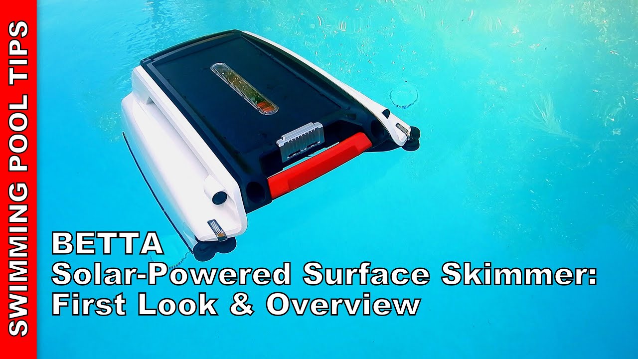 BETTA Solar-Powered Surface Skimmer First Look and Overview