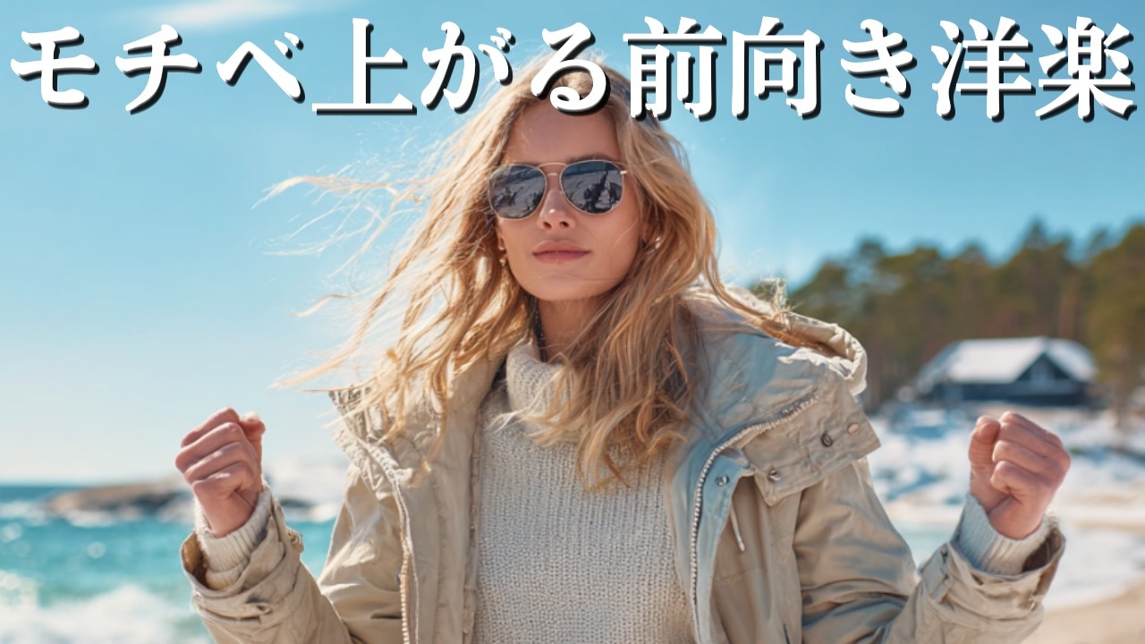 【Playlist】モチベが上がる前向き洋楽 応援ソング｜朝に聴きたい作業用BGM｜Positive Playlist