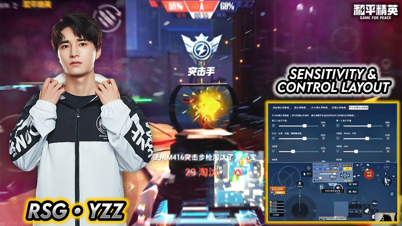 RSG YZZ Domination Gameplay, Sensitivity & Control Layout