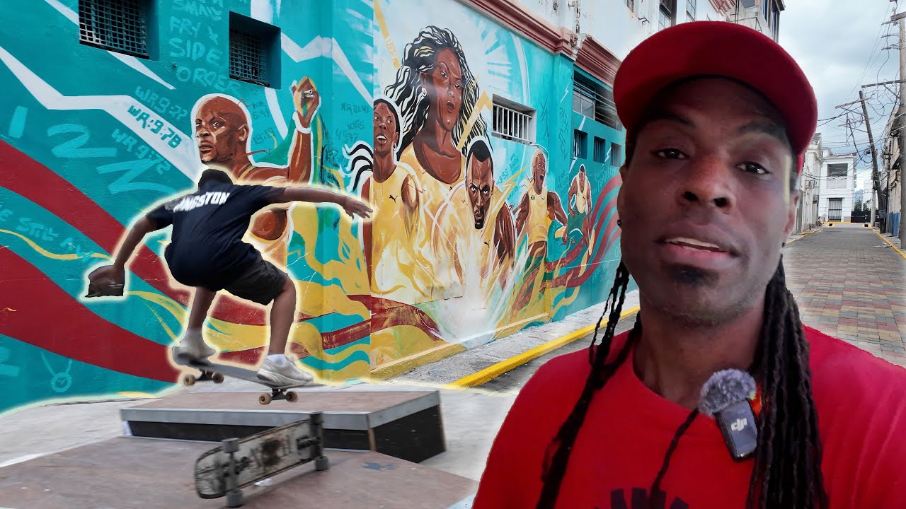 Чем заняться на Ямайке 🇯🇲! Пешеходная экскурсия по Kingston ArtWalk (полная версия) | (vlogmas)