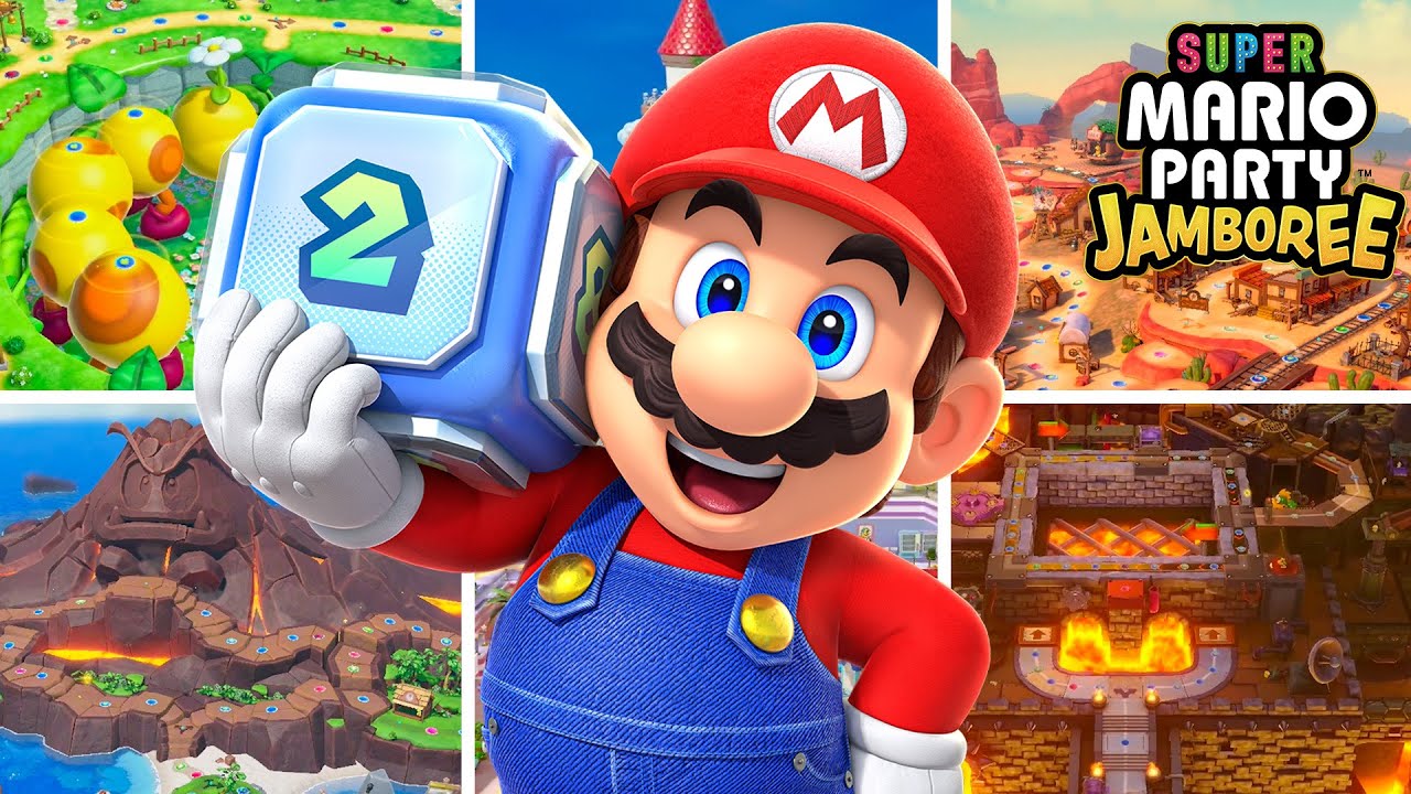 Super Mario Party Jamboree - Full Game 100% Mario Party Mode Walkthrough