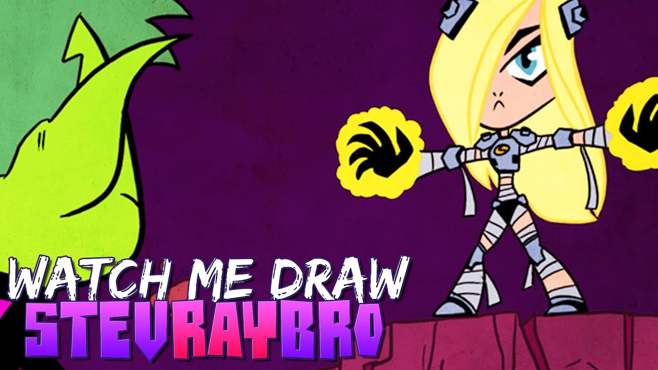 Watch Me Draw Beast Boy vs Terra (Teen Titans Go Style)