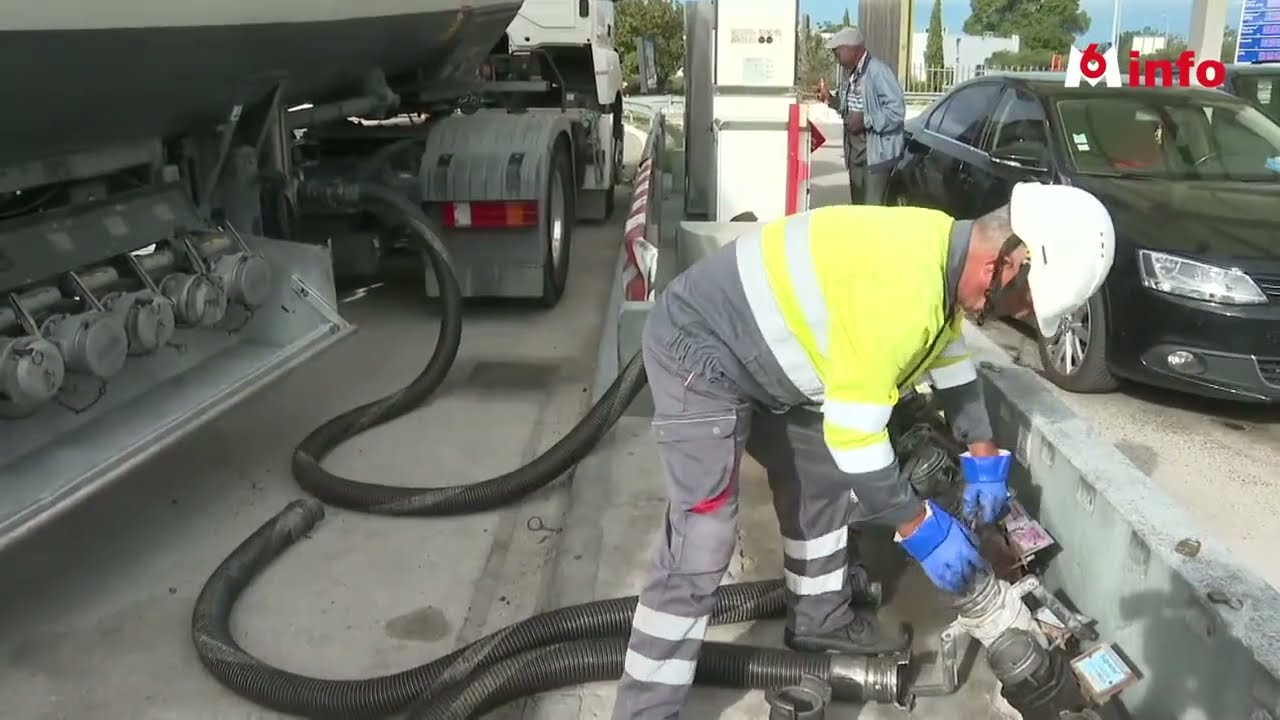 M6 | Grève dans les raffineries : la galère des camions-citernes