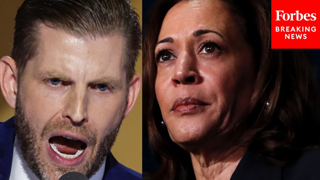 'If Kamala Harris Won't Say It, I Will': Eric Trump Calls For U.S. To Become 'Nation Of Faith'
