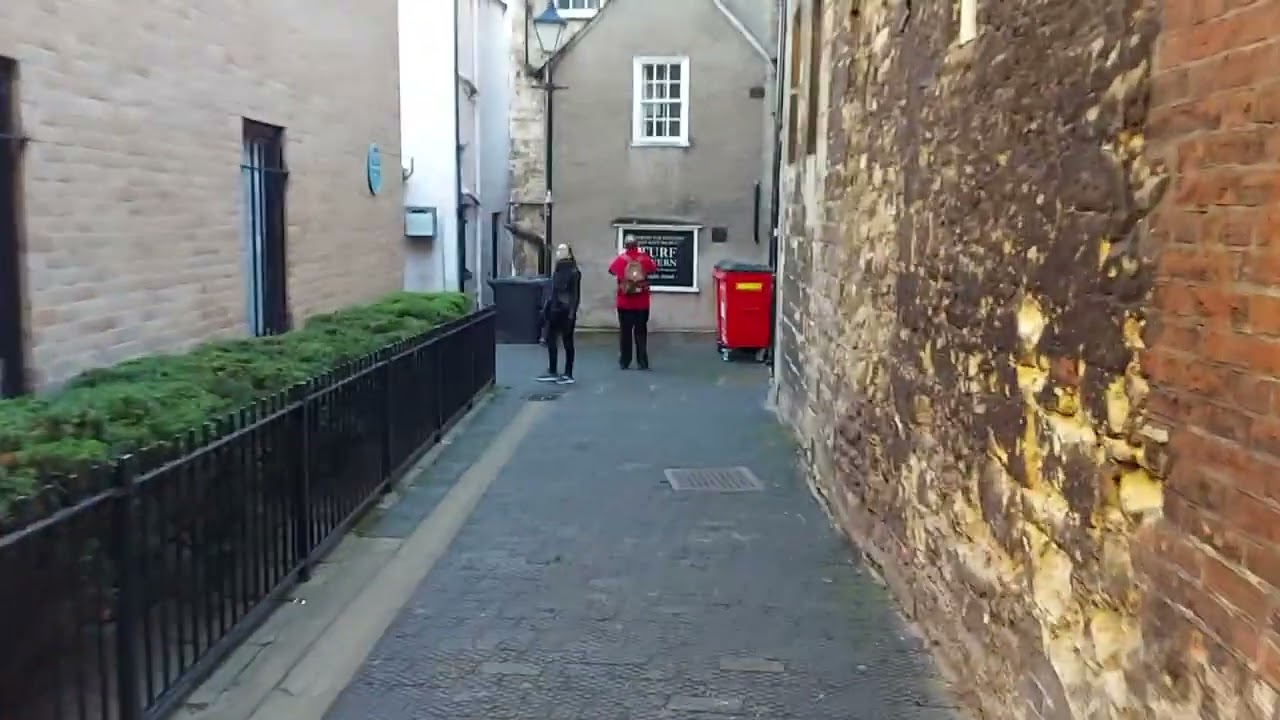 The way to the Turf Tavern, Oxford