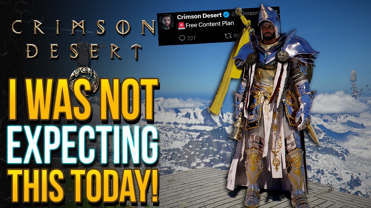 I Was NOT Expecting This Kind of Crimson Desert Update Today!