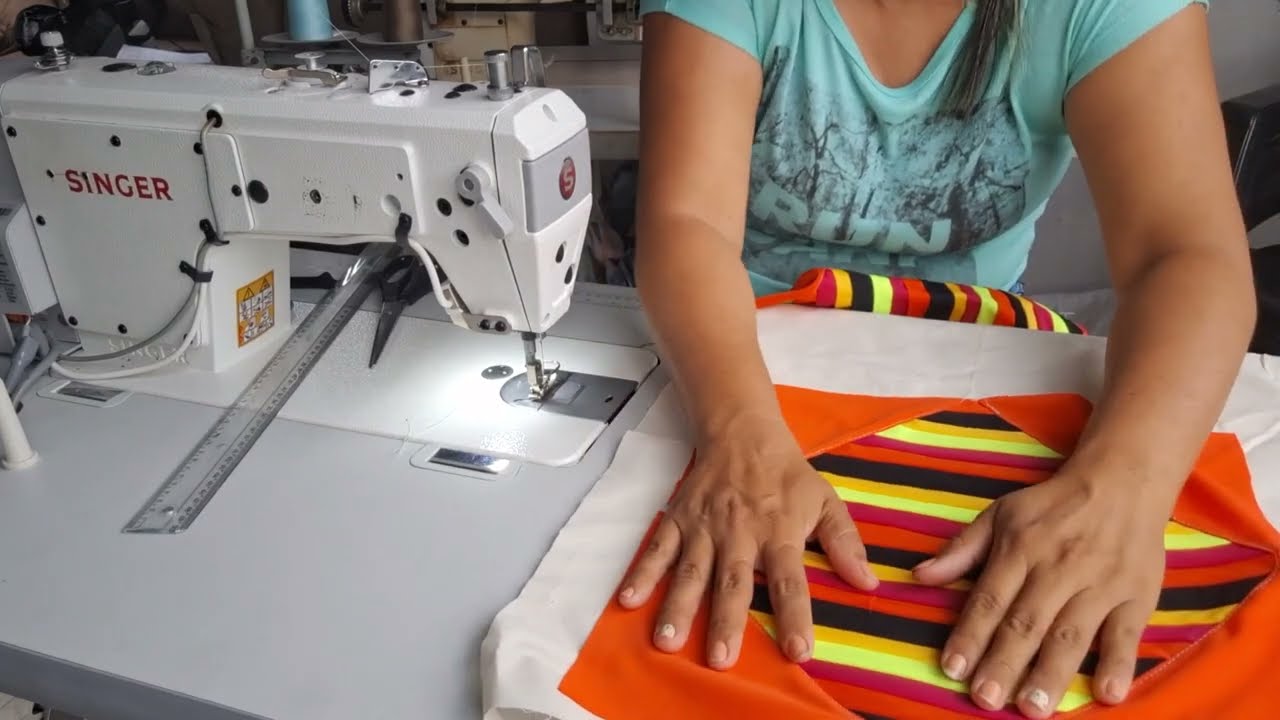 ESSE TAPETE FICOU BEM COLORIDO E USEI TIRAS DE MALHAS ESTREITAS😱