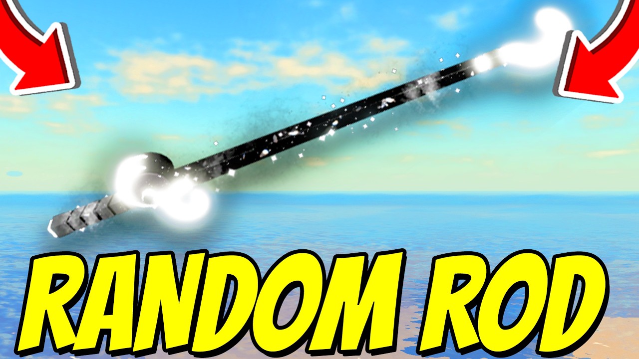 How To GET RANDOM ROD SHOWCASE In Fisch! Roblox