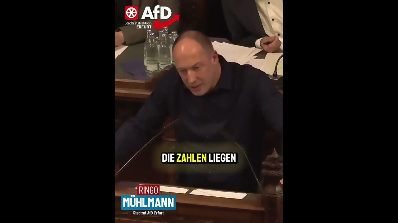 Ringo Mühlmann - AfD Erfurt. Zalando und die Hilflosigkeit des Stadtrates