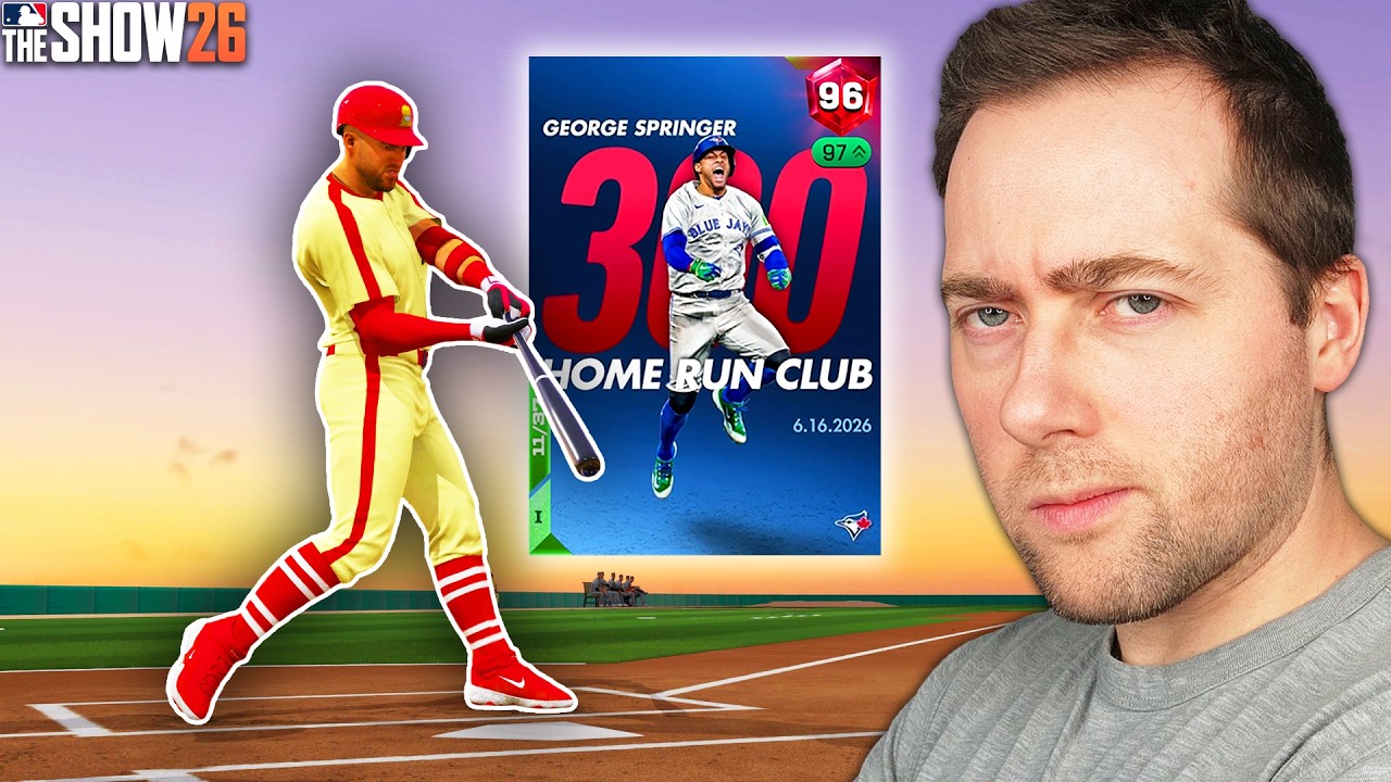 Я открыл красного бриллиантового Джорджа Спрингера в MLB The Show 26